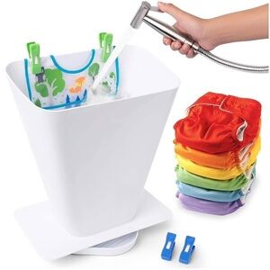 SimplyImage Cloth Diaper Spray Stand with Tray